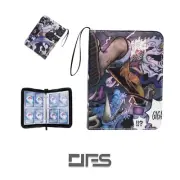 One Piece TCG Binder Premium leather Gear 5 Luffy kaido holds 400 cards 4 Grid