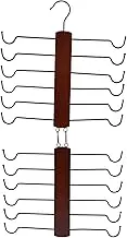 KITANDOVE Double Layer and Tank Top Storage Organizer Rack Space Saving Hanger for Socks and Accessories Practical Closet for Wardrobes and Spaces