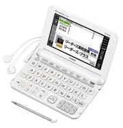 Casio electronic dictionary Data Plus 6 practice English model XD-K9800WE White