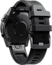 [BKUANE] 22 26mm Replacement Watchbands Official Strap For Garmin Fenix 7 7X Epix 6 6X Pro 5 5X Plus 3 3HR 945 Smart Watch Silicone Bands
