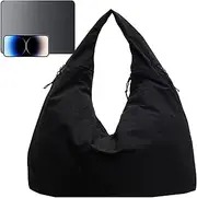 [Fruusv] Large Tote Bag, Multiple Pockets Top-Handle Shoulder Bags Women Handbags, Fashionable Tote Bag Purse, Laptop Tote Bag for Mobile Phones, Laptops, Tissues, Spacious for Everyday Use
