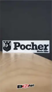Pocher Model Kits logo display Beena Studio