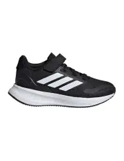 [Adidas] Runfalcon 5 Self-Fastening Elastic Lace Pre-School Sport in Black/White
