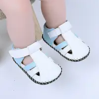 在飛比找momo購物網優惠-【Baby 童衣】任選 男女寶寶學步鞋 嬰幼童包腳防踢涼鞋 