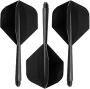 Integrated Dart Flights | Contest Dart Accessories Set of 3 - Professional Flights and Shafts for Pub Games Tournaments Casual Play Practice and Training