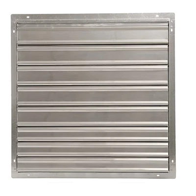 Dayton Fan Shutter,30 1/2 In 1C055 Galvanized Steel 190735131664