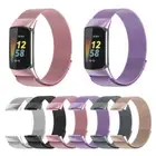 For Fitbit Charge 6 5 Stainless Steel Metal Buckle Watch Band Magnetic Strap NEW