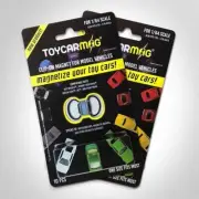 10 piece Clip-On Magnets Clip and Display for 1/64-1/55-1/76 Scale Model Cars by