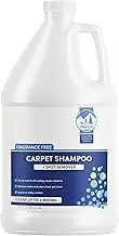 Unique Carpet Shampoo and Stain Remover, Safe, Bacterially Based, for Use in All Machines, Leaves No Residue
