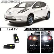 2x White High Power Reverse Backup LED Lights Bulb Fits Nissan Leaf 2011-2015 (for: Nissan)