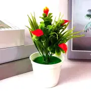 Artificial Bonsai Exquisite Non-fading Fake Plant Home Decor Prop Plastic