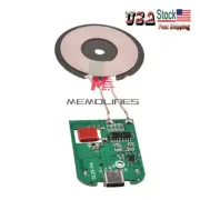 Micro USB/Type-C 5-15W Wireless Charger Module Transmitter PCBA Circuit Board US