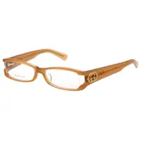 在飛比找ETMall東森購物網優惠-GUCCI-時尚光學眼鏡(粉杏色)