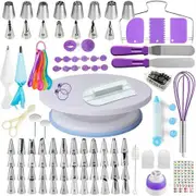 Cake Decorating Tools Kit, Baking Supplies for Beginners, Baking Pastry Tools, 137 PCS