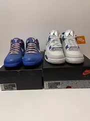 Size 11- Nike Kobe 4 Protro Philly & Air Jordan 4 Retro Military Blue Size 11.5