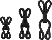 60 Sets Large Covered Sewing Hooks and Eye Closure Jewelry Books Crafts Latch