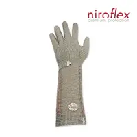 在飛比找樂天市場購物網優惠-niroflex 不鏽鋼絲編織防割手套(支) 2000-M1