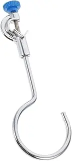 JECOMPRIS Funnel Rack Flask Beaker Stabilizer Ring Beaker Fastener Ring Support Clamp Beaker Holder Lab Stand Retort Ring Distillation Ring Clamp Ring Fastener Ring Stand Iron Silver