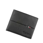 Rfid Men Short Wallet With Card Slots - Black