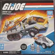 GI Joe Snow Cat Vehicle 150-piece Construction Set Forever Clever Hasbro New