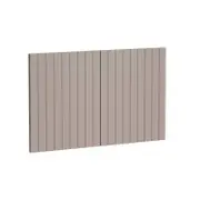 Kaboodle 900mm Portacini V-Groove Med Rangehood Doors - 2 Pack