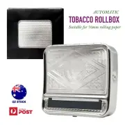 Metal Tobacco Roll Box Automatic Rolling Machine Pocket Size Roller Tin Case