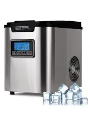 BLACK+DECKER Stainless Steel Ice Maker