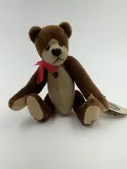 NOS Ganz Cottage Collectibles Miniature Tyler Bear Fully Moveable With Tags