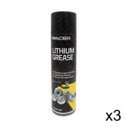 3 x Pacer Lithium Grease 400G - Quick and Efficient Solutions Rust Prevention