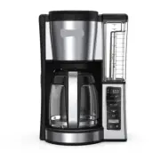 12-Cup Programmable Coffee Maker Glass Carafe Stainless Steel coffee machine