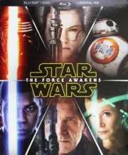 Star Wars The Force Awakens (Blu-ray/DVD/Digital, Slip Case, Target Edition) NEW