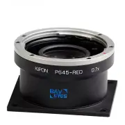 KIPON 0.7x Optical Adapter Focal Reducer Put Pentax 645 Lens on Red Epic/Scarlet