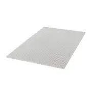 Mattress Solution 2-inch Convoluted Egg Shell Breathable Foam Topper, Adds Co...