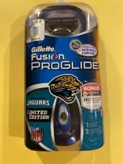 Gillette Fusion Proglide Jacksonville Jaguars Limited Edition Brand New