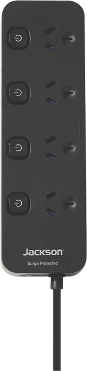 Jackson 4 Way Individual Switch Powerboard