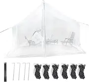 Gnats Netting for Camping,High Density Gnats Net Canopy Patio Gnats Netting | Versatile Gnats Sleeping Net Balcony Gnats Net for Garden Yard Patio