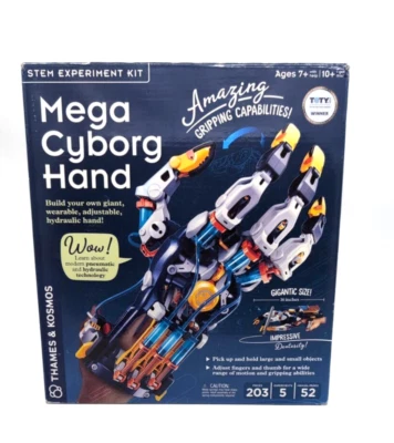 Thames & Kosmos Mega Cyborg Hand Build Your Own Giant, Wearable, Hydraulic Hand