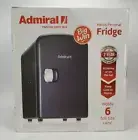 ADMIRAL HANDY PERSONAL FRIDGE HOLDS 6 FULL SIZE CANS KEEP COOL OR WARM BIG WIN
