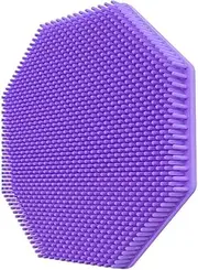 Silicone Body Brush | Soft Bath Brush Portable Body Scrubber Multifunctional | Body Massager Bathroom Accessories Silicone Scrubber for Dry Normal Sensitive Oily Skin Pochy