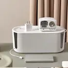 Storage box Data Cable Organizer Storage Case Cable Container Wire Winder Box