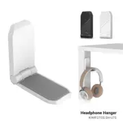 Foldable 3M Tape Headset Headphone Stand Hook Hanger Holder Display Under Desk