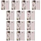 NATURE MAGICK FLORAL BLACK MONOGRAM 2 LEATHER BOOK CASE FOR SAMSUNG PHONES 3