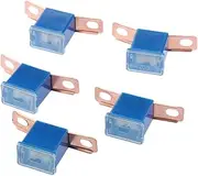Repair Parts 5X Midi/Strip Link Fuse Car Auto Heavy Duty Fuses - 100 Amp Blue Car Blade Fuse Kit Automobile Marine Boat Holder Mini Strip Accessories