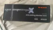 RRP$85 Brand New Brateck Articulate Monitor Arm Computer Stand Home Office DIY