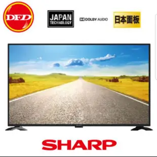 免運@SHARP 夏普 40吋FHD智能連網顯示器 LC-40SF466T 電視螢幕