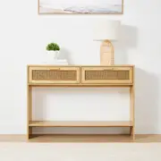 Rattan Hall Table