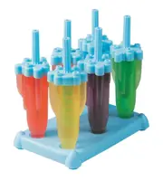 Avanti Rocket Blue Pops Ice Block Moulds - Set of 6