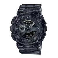 在飛比找momo購物網優惠-【CASIO 卡西歐】G-SHOCK 雙顯男錶 半透明 樹脂