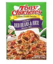 Tony Chachere Red Beans and Rice Dinner, 7-Ounce Boxes (Pack of 12)