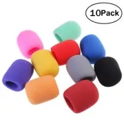 10Mic Windshield Thick Sponge Microphone Case Handheld Stage Windscreen Cover